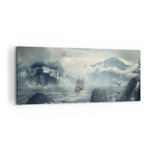 Obraz na plátne - V kúzelných vodách - 120x50 cm