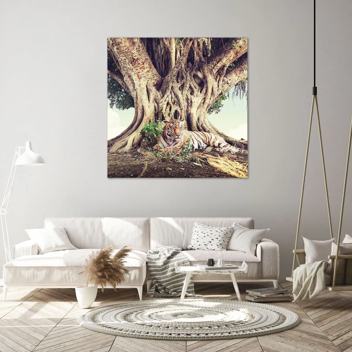 Obraz na plátne - Pohľad z knihy Mojžišovej - 70x70 cm