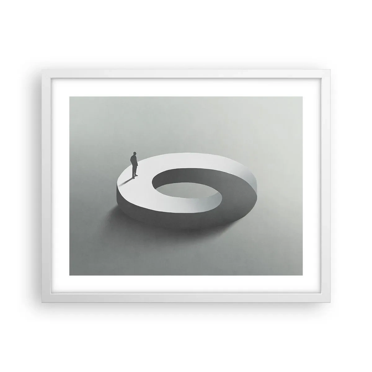 Plagát v bielom ráme - To pochopíš - 50x40 cm