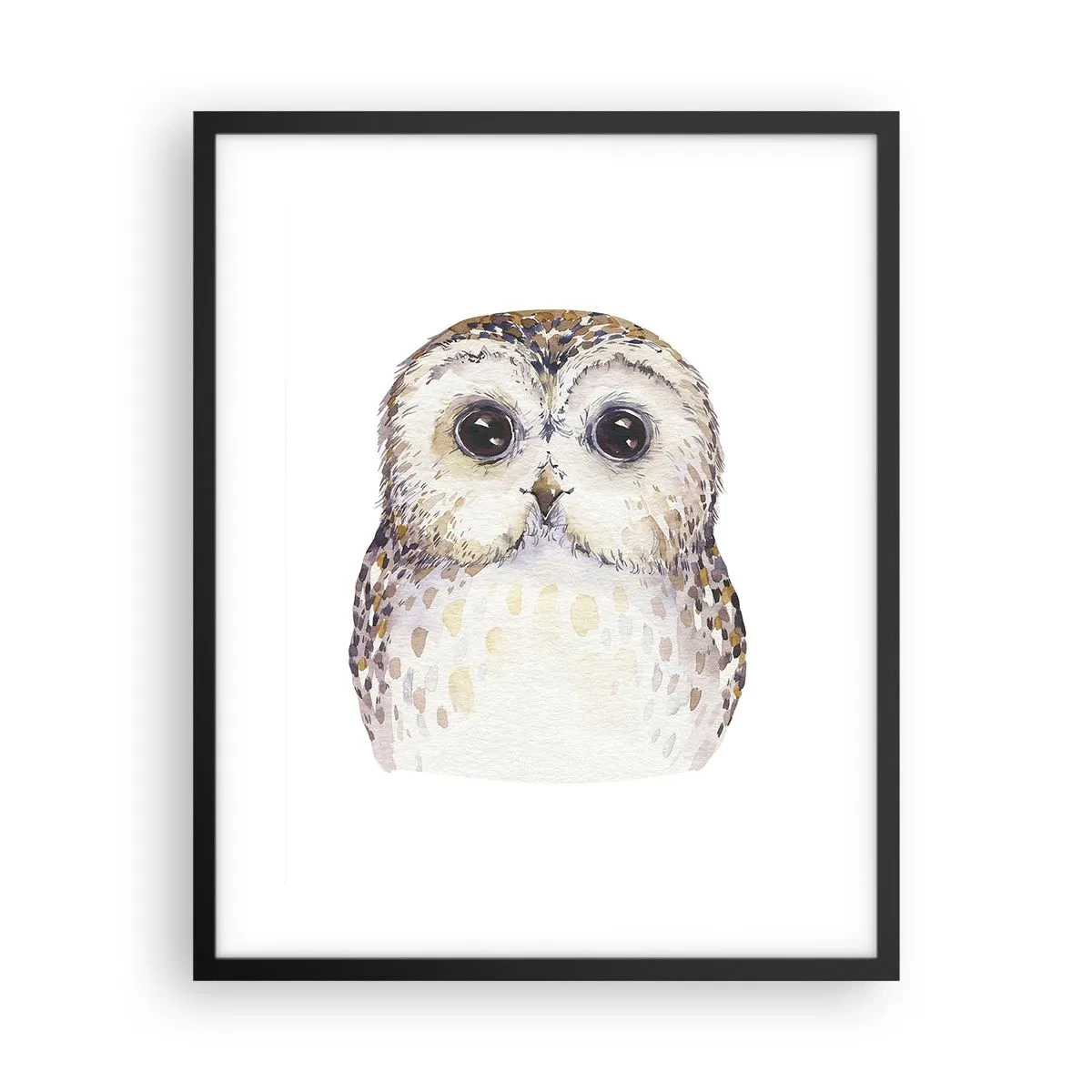 Plagát v čiernom ráme - Pozri sa mi do očí - 40x50 cm