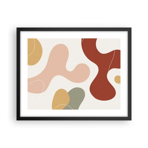 Plagát v čiernom ráme - Klikiháky - 50x40 cm