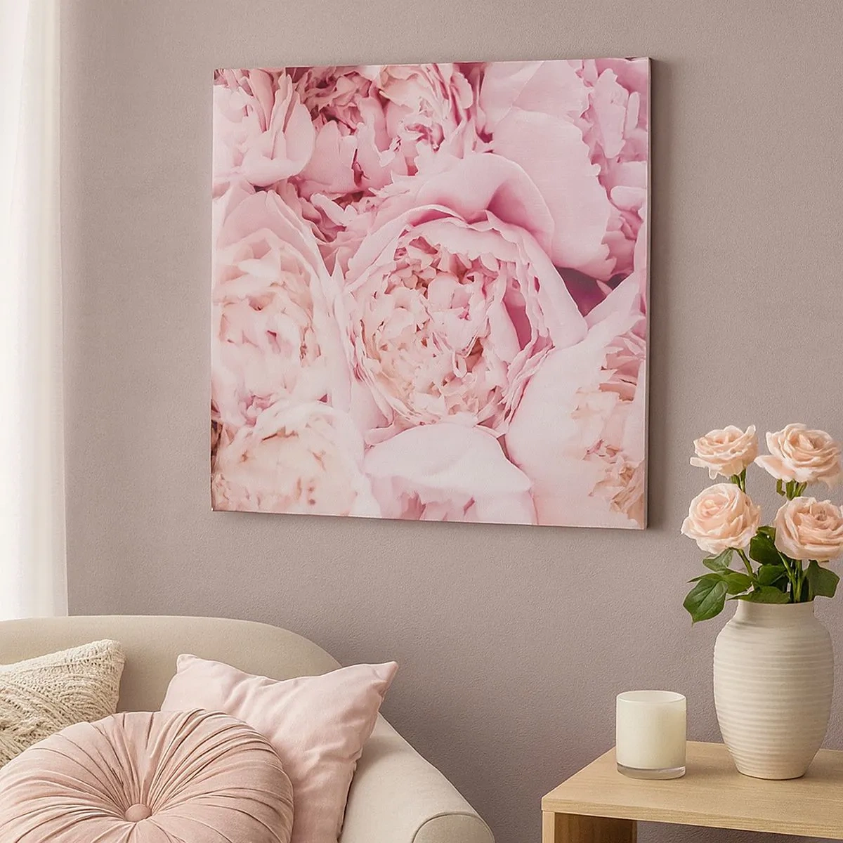 Obraz na plátne - Pritúlené a voňavé - 30x30 cm