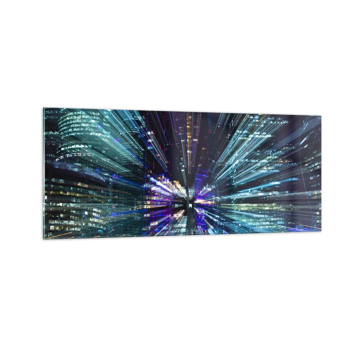 Obraz na skle - Prechod do hyperpriestoru - 100x40 cm
