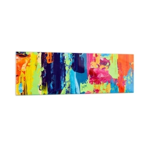 Obraz na skle - Život je krásny! - 160x50 cm