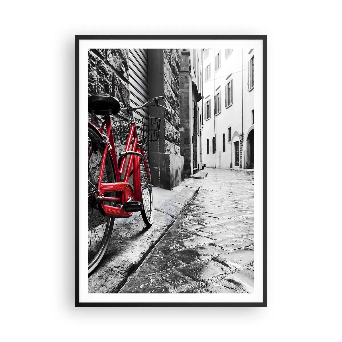 Plagát v čiernom ráme - Skutočná krása nestarne - 70x100 cm