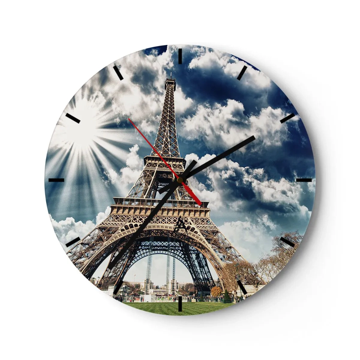 Nástenné hodiny - Jediná taká pod slnkom - 40x40 cm