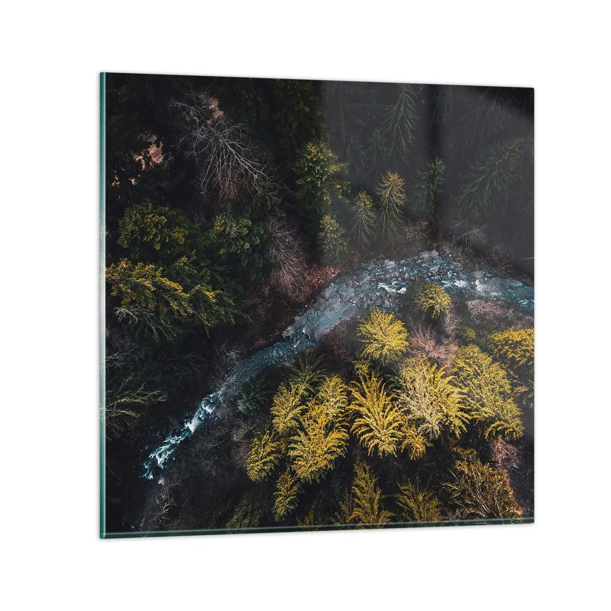 Obraz na skle - Rýchlo, stále rýchlejšie - 70x70 cm