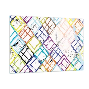 Obraz na skle - Bunky na prenájom - 120x80 cm