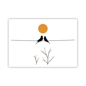 Plagát - Slávičí večer - 100x70 cm