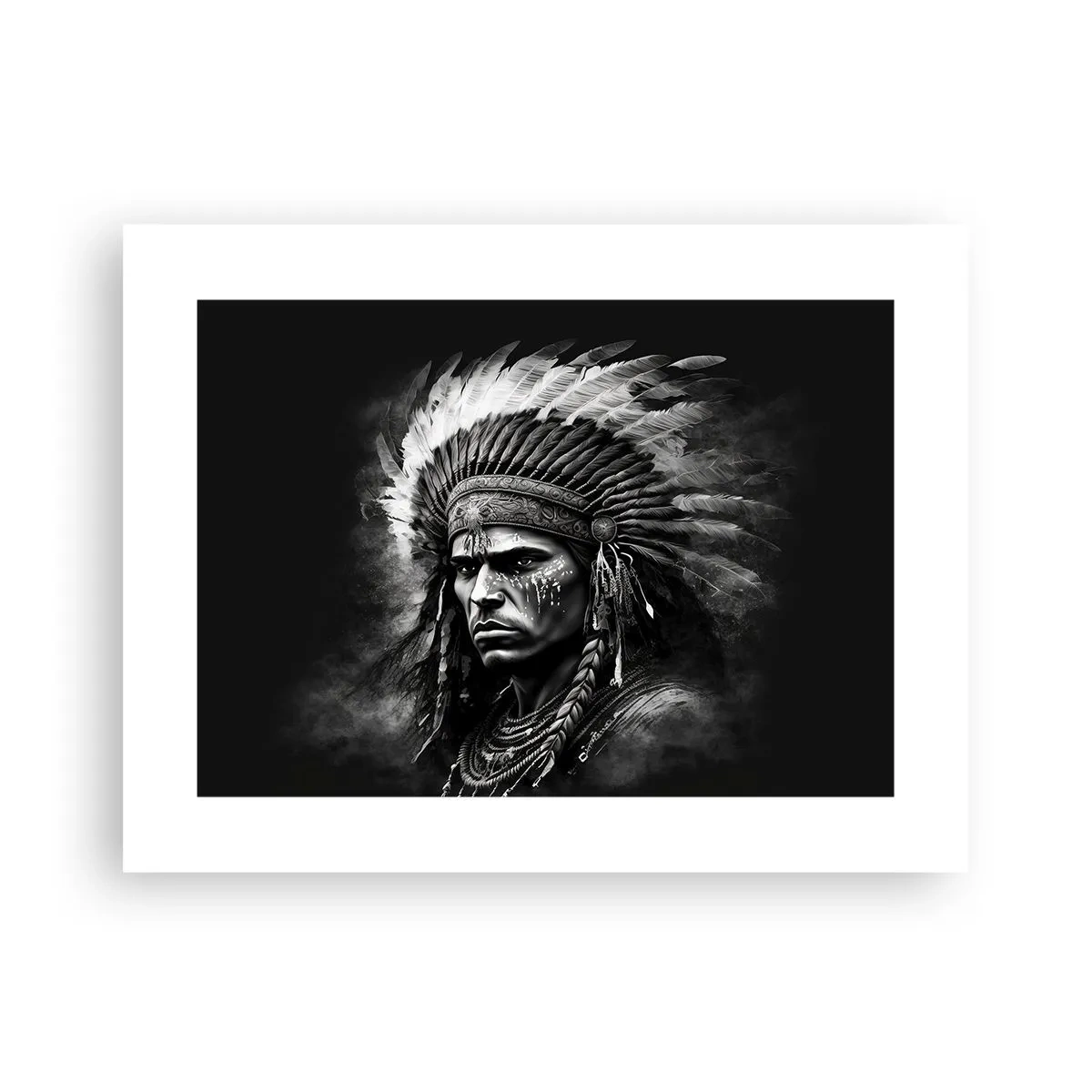 Plagát - Vodca a bojovník - 40x30 cm