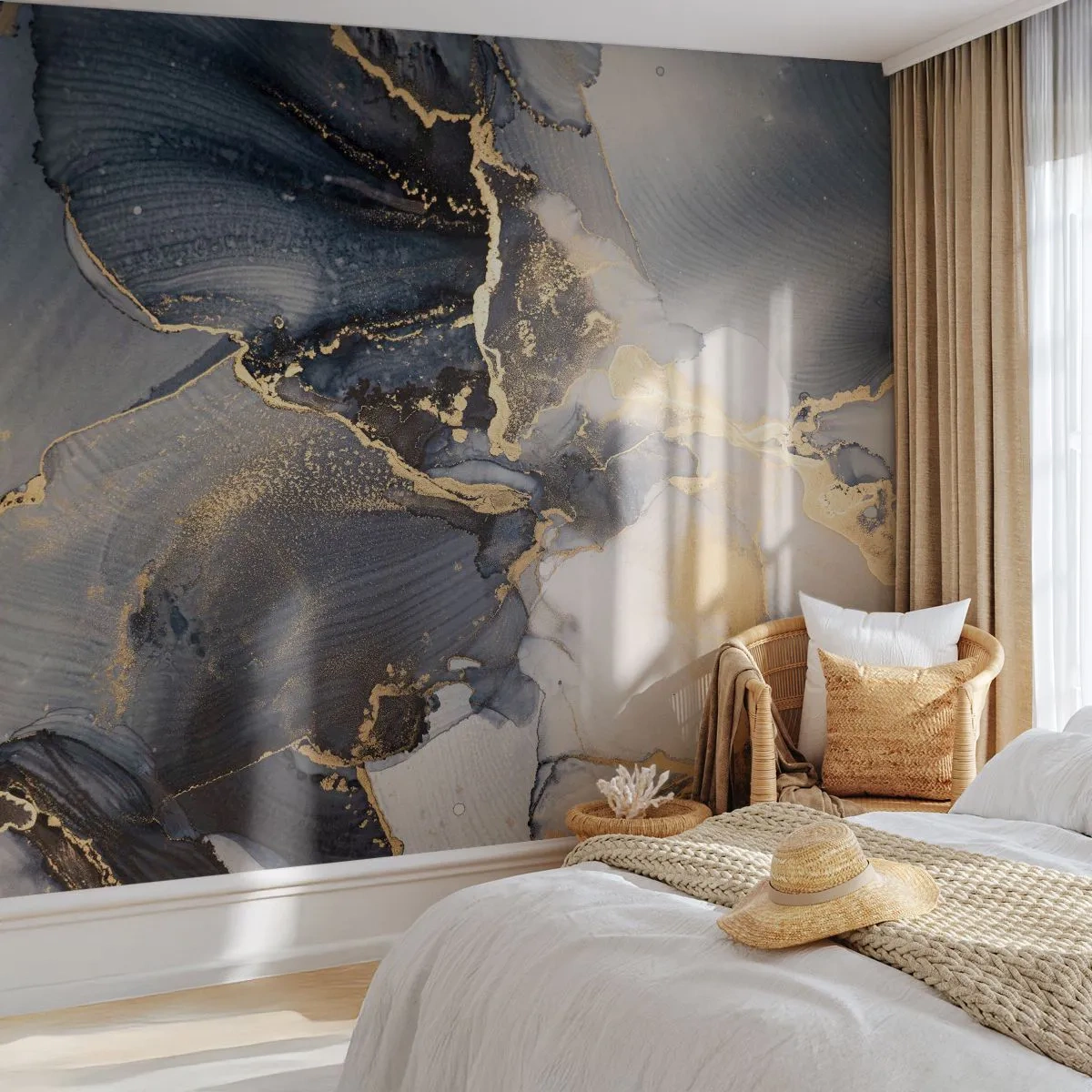 Fototapeta Premium Sand - Život kameňa - Abstrakcia, Kus, Moderné umenie - 350x256 cm