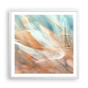 Plagát v bielom ráme - V krajine nehy - 60x60 cm