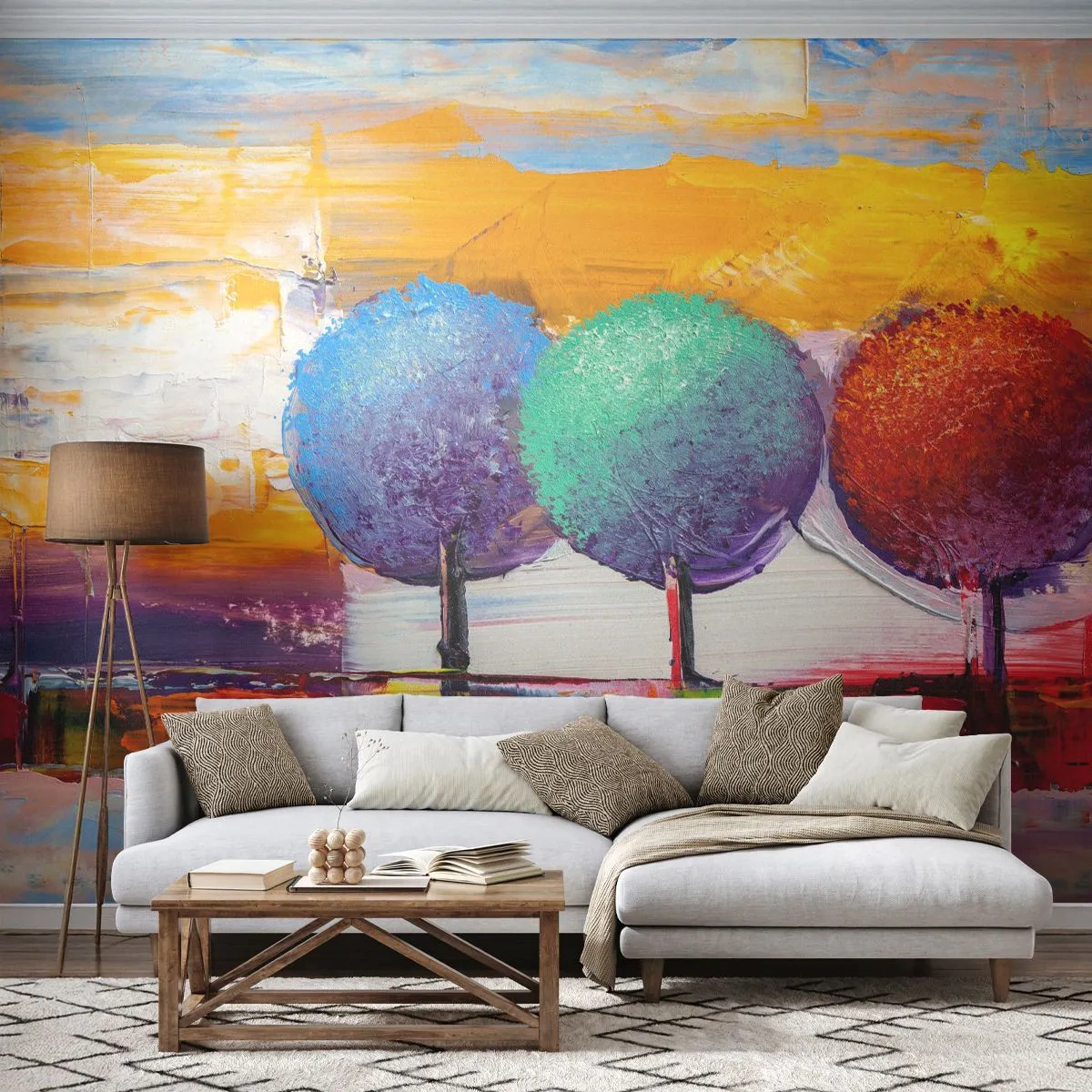 Fototapeta Premium Canvas - Do tretice všetko dobré - Krajina, Stromy, Kus - 350x256 cm