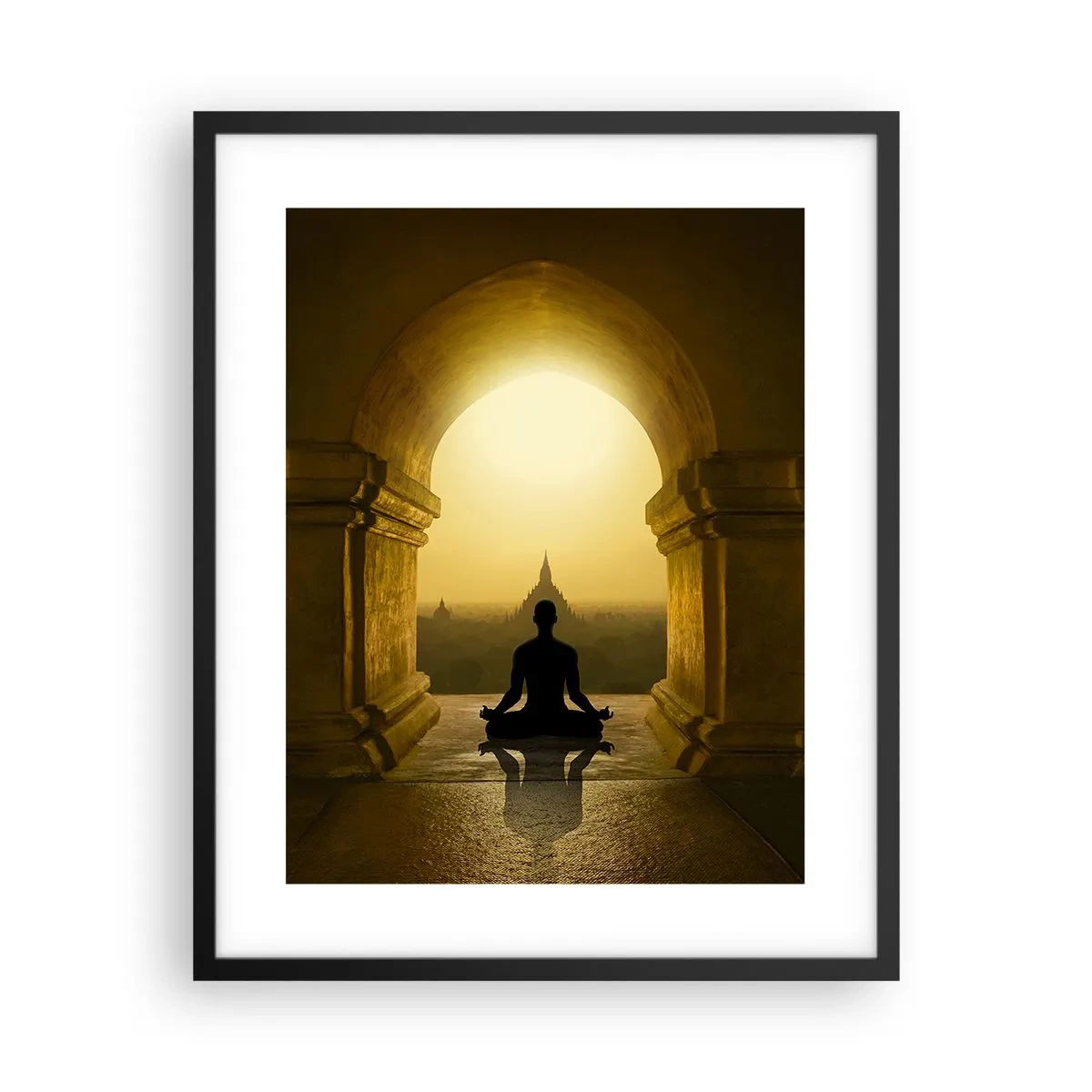 Plagát v čiernom ráme - Plná harmónia - 40x50 cm