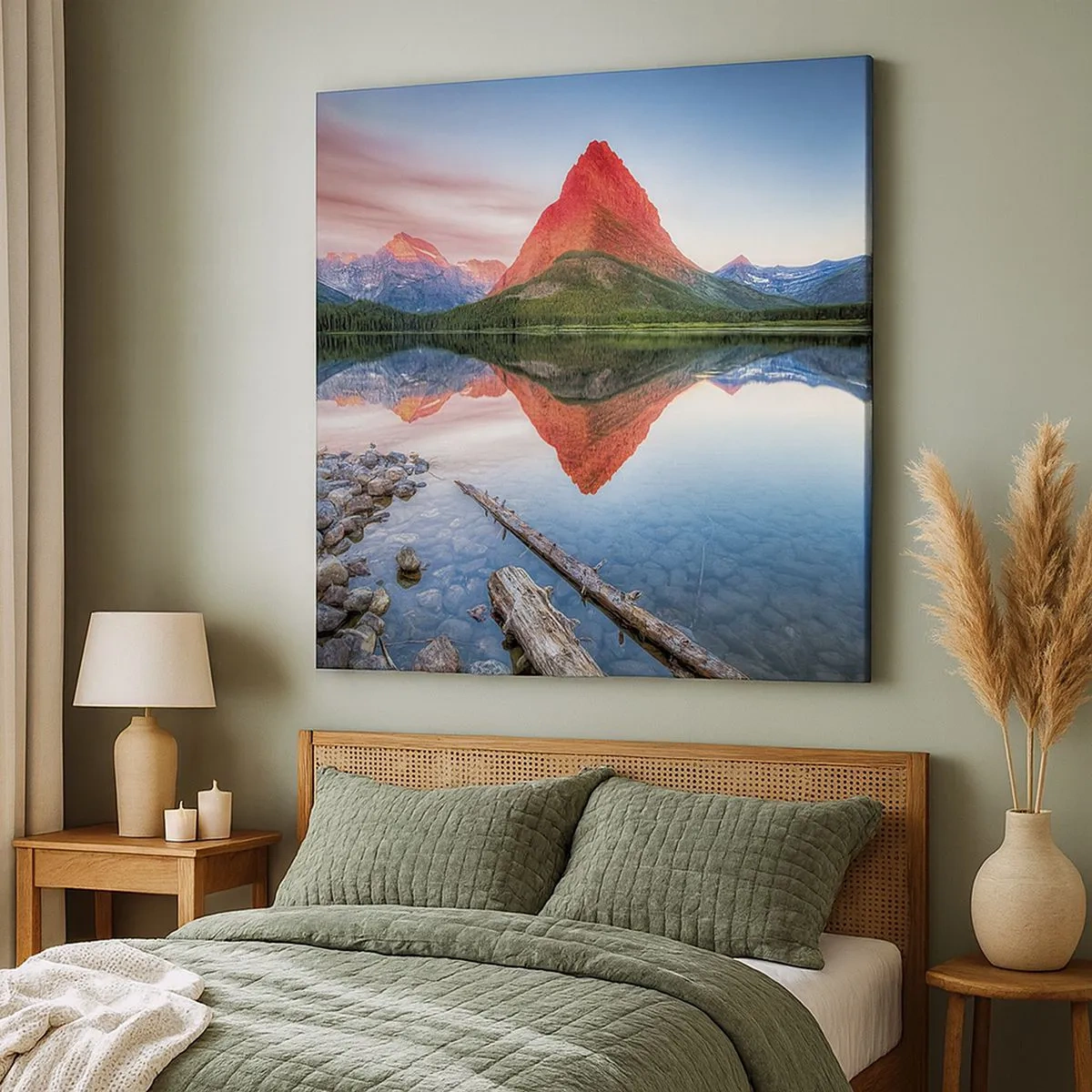 Obraz na plátne - Teplo a chlad - 30x30 cm