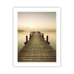 Plagát - Úsvit, svitanie, svetlo - 40x50 cm