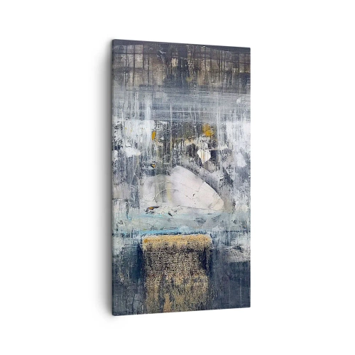 Obraz na plátne - Ako na ľade, tak aj na hrude - 45x80 cm