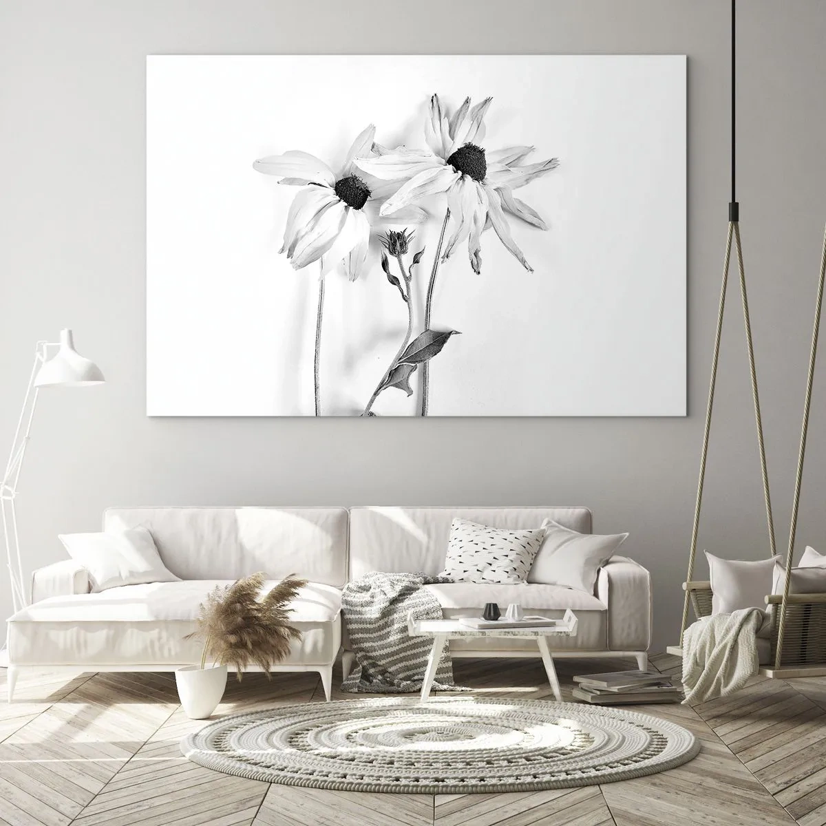 Obraz na skle - Nikto nechce byť sám - 120x80 cm