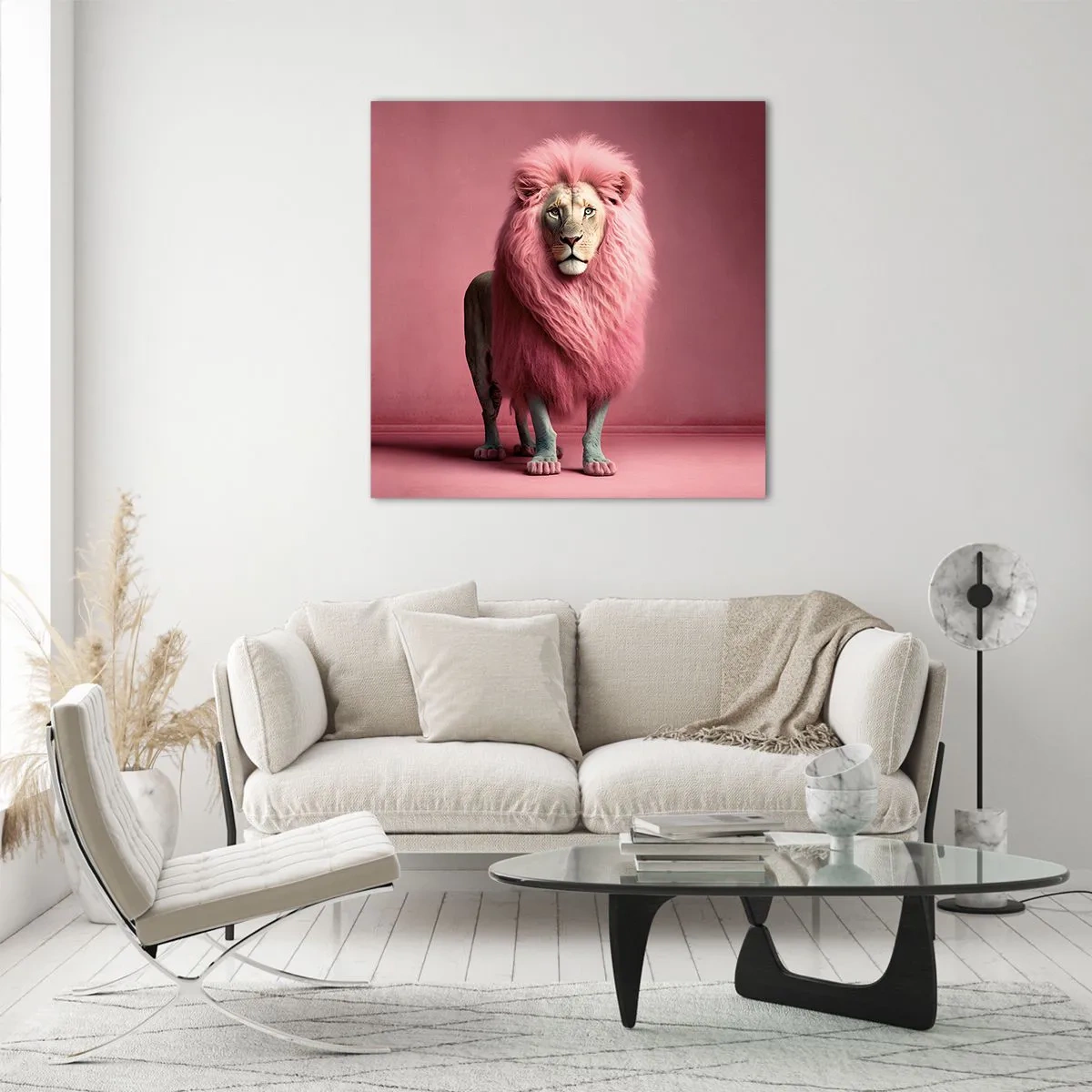 Obraz na skle - A už sa nebojíš - 60x60 cm