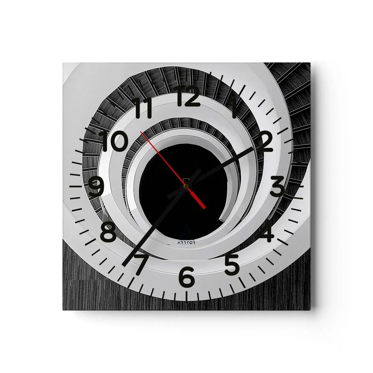 Nástenné hodiny - K podstate vecí - 40x40 cm