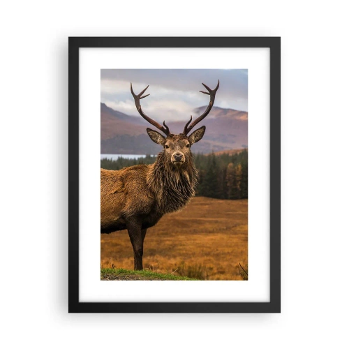 Plagát v čiernom ráme - Majestát prírody - 30x40 cm