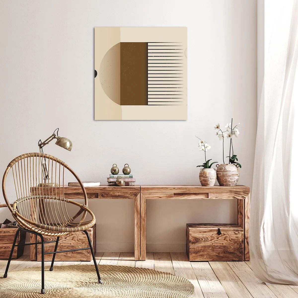 Obraz na plátne - Rôzne stavy - 40x40 cm