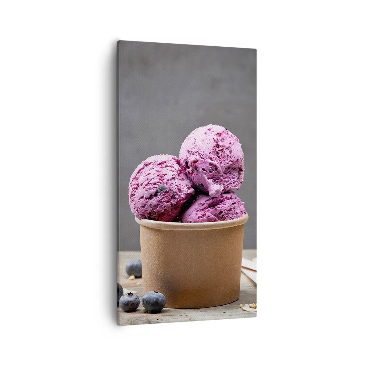 Obraz na plátne - Sladkosť a chlad - 55x100 cm