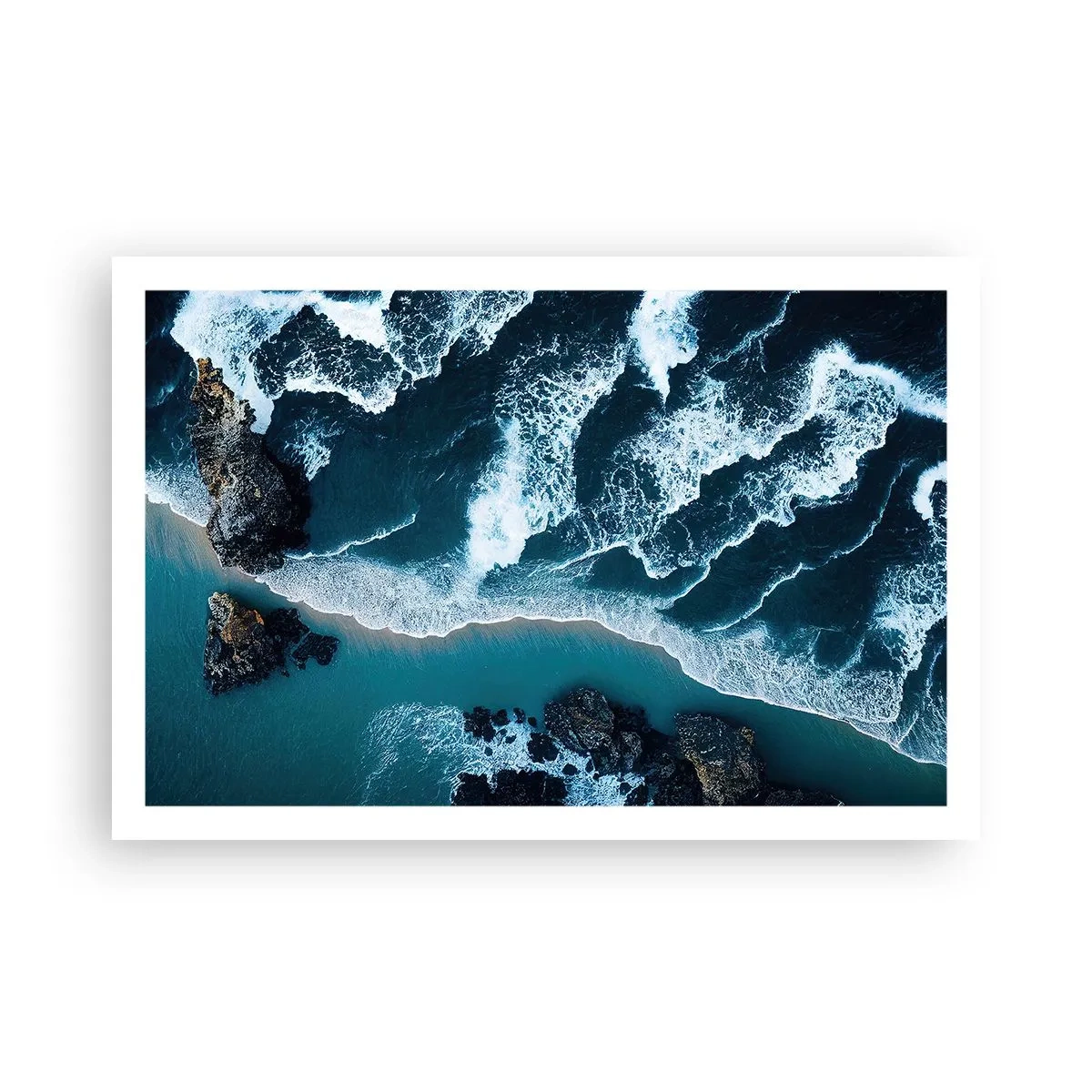 Plagát - Zahalené do vĺn - 91x61 cm