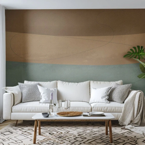 Fototapeta Premium Sand - Horizontálna kompozícia - Abstrakcia, Kus, Moderné umenie - 500x350 cm