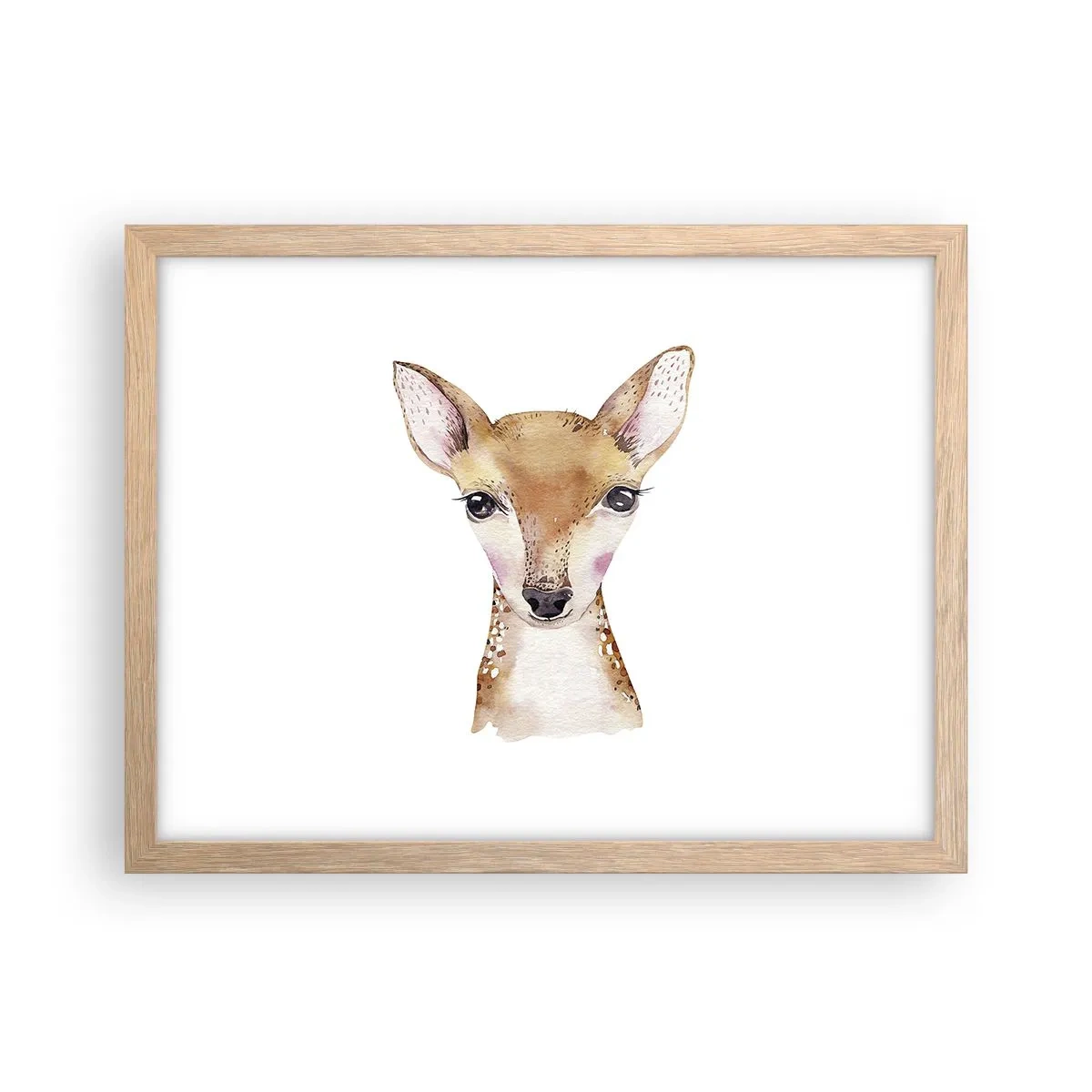 Plagát v ráme zo svetlého duba - Povaha nevinnosti - 40x30 cm