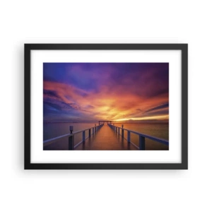 Plagát v čiernom ráme - Bez konca - 40x30 cm