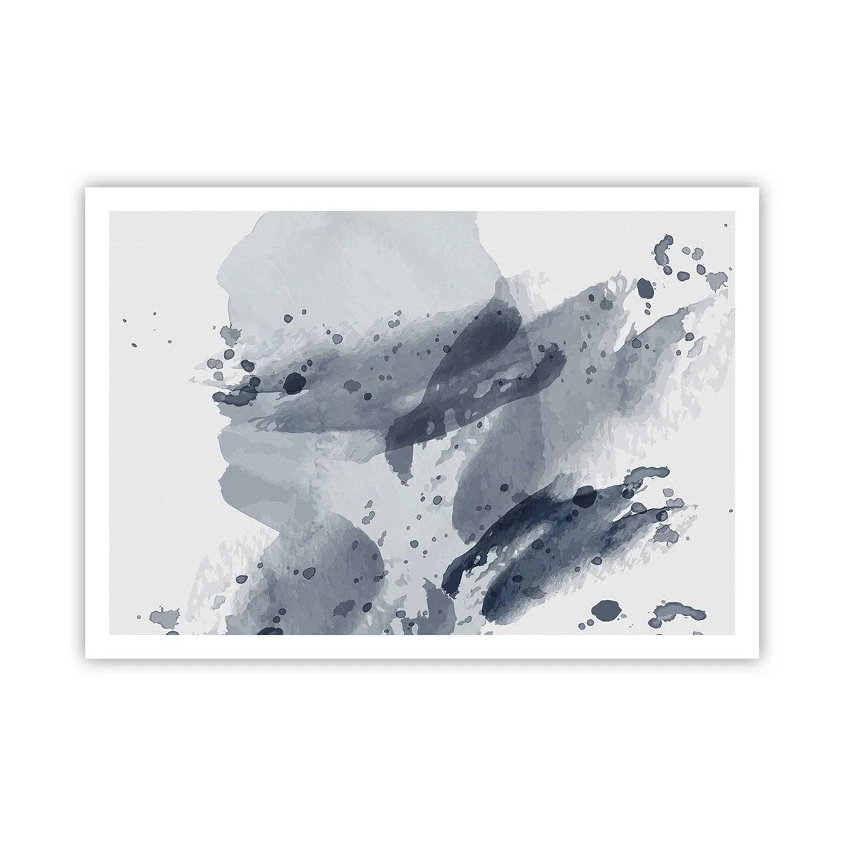 Plagát - Štúdia o povahe vody - 100x70 cm