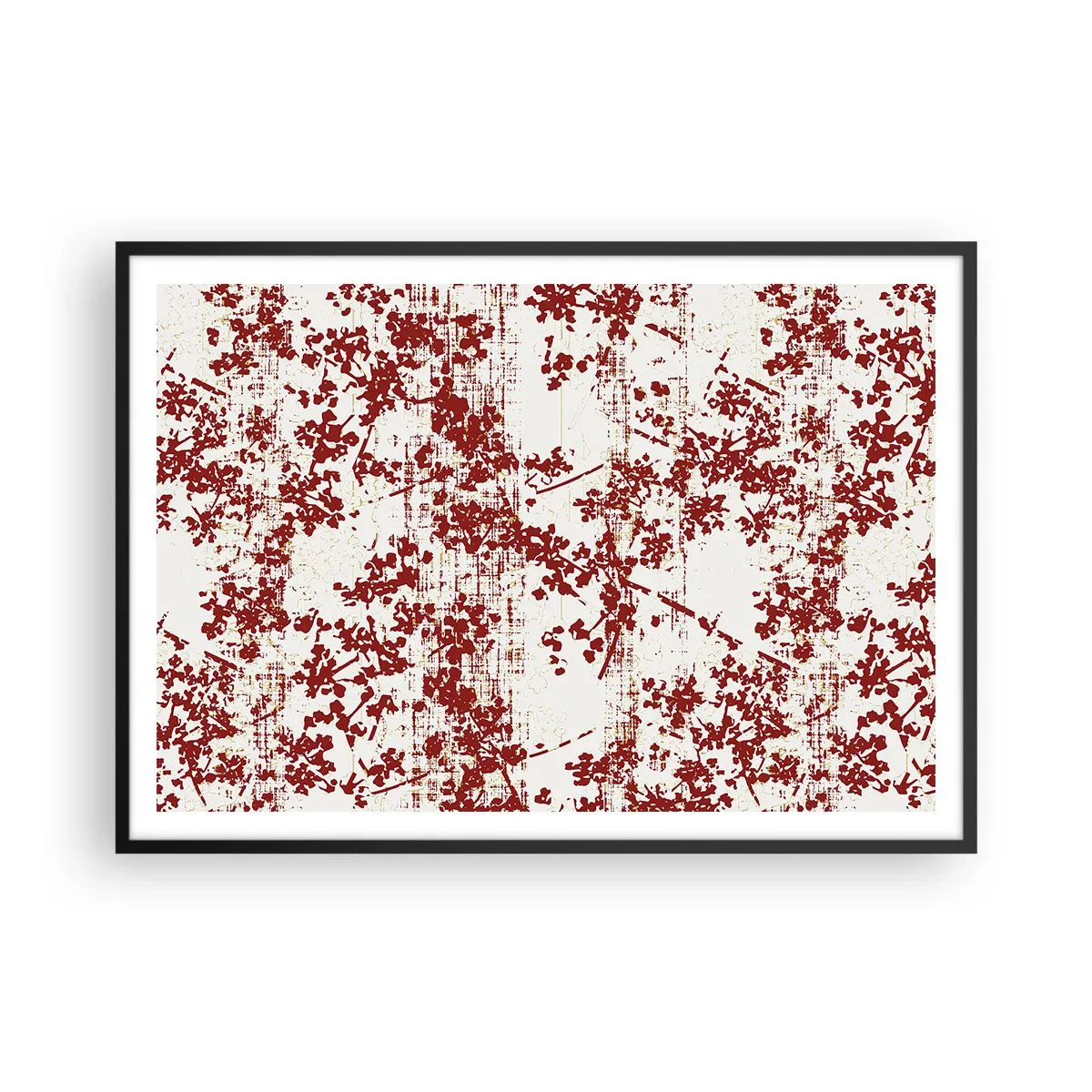 Plagát v čiernom ráme - Staré kaliko - 100x70 cm