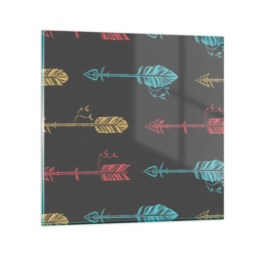 Obraz na skle - Do jednej rady - 60x60 cm