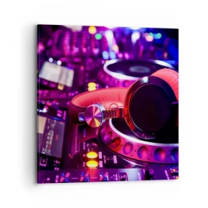 Obraz na plátne - Než začne zábava - 70x70 cm