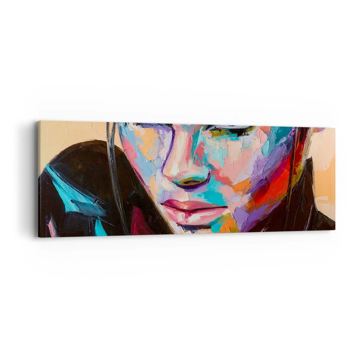 Obraz na plátne - Divokosť v srdci - 90x30 cm