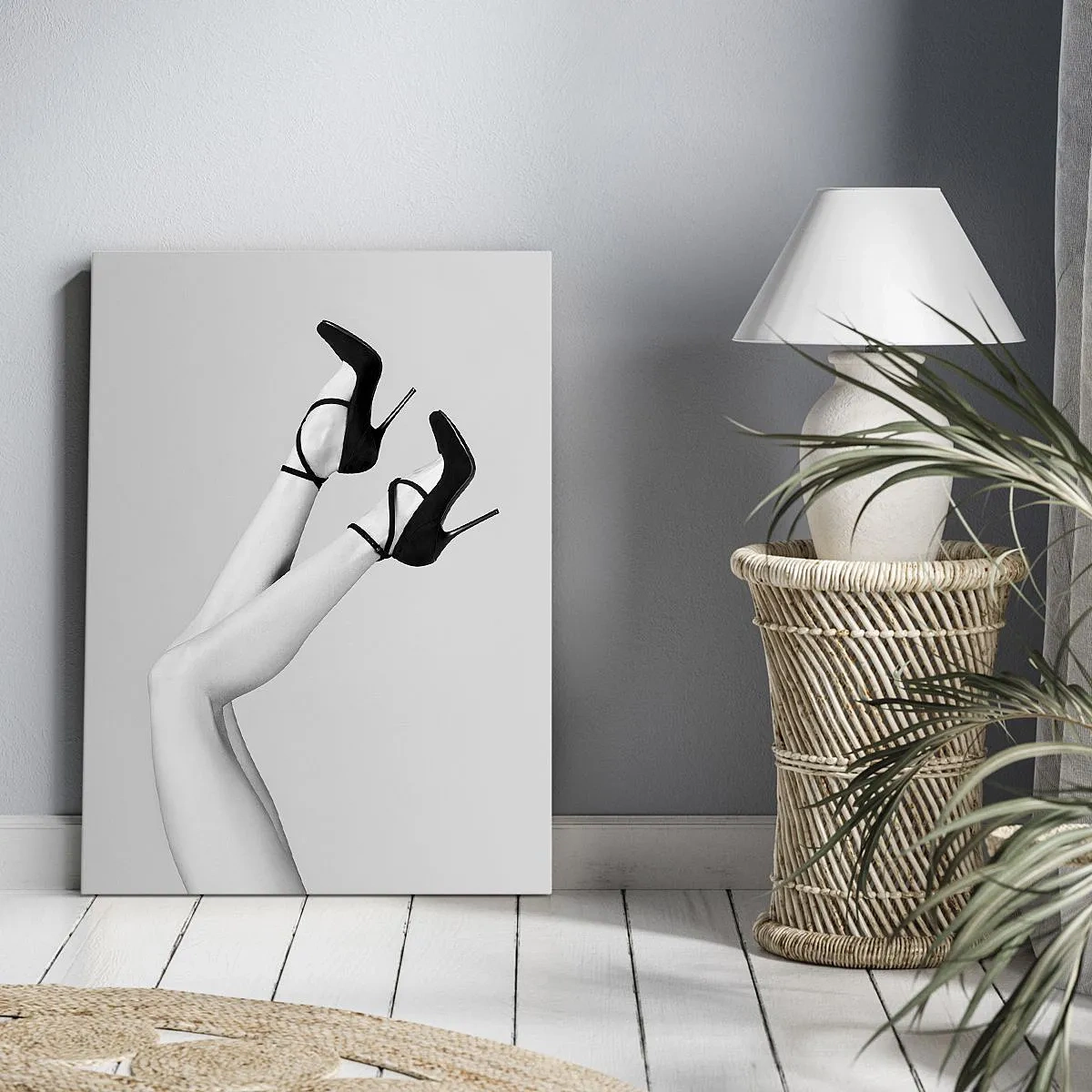 Obraz na plátne - Hore nohami - 50x70 cm