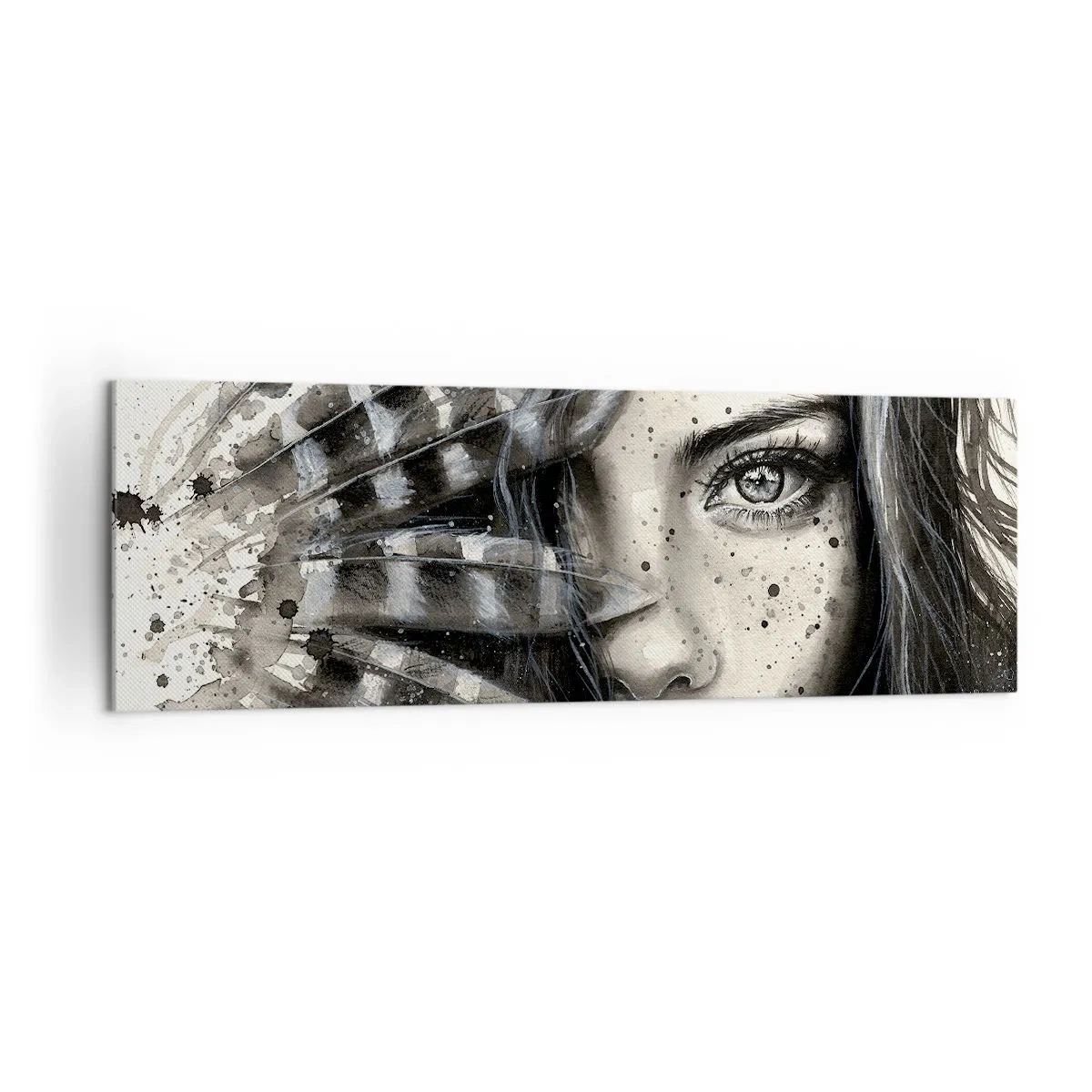 Obraz na plátne - Divoká krása - 160x50 cm