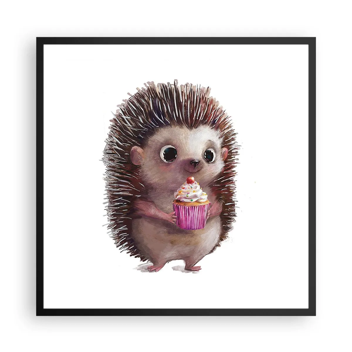 Plagát v čiernom ráme - Oslava je každý deň - 60x60 cm