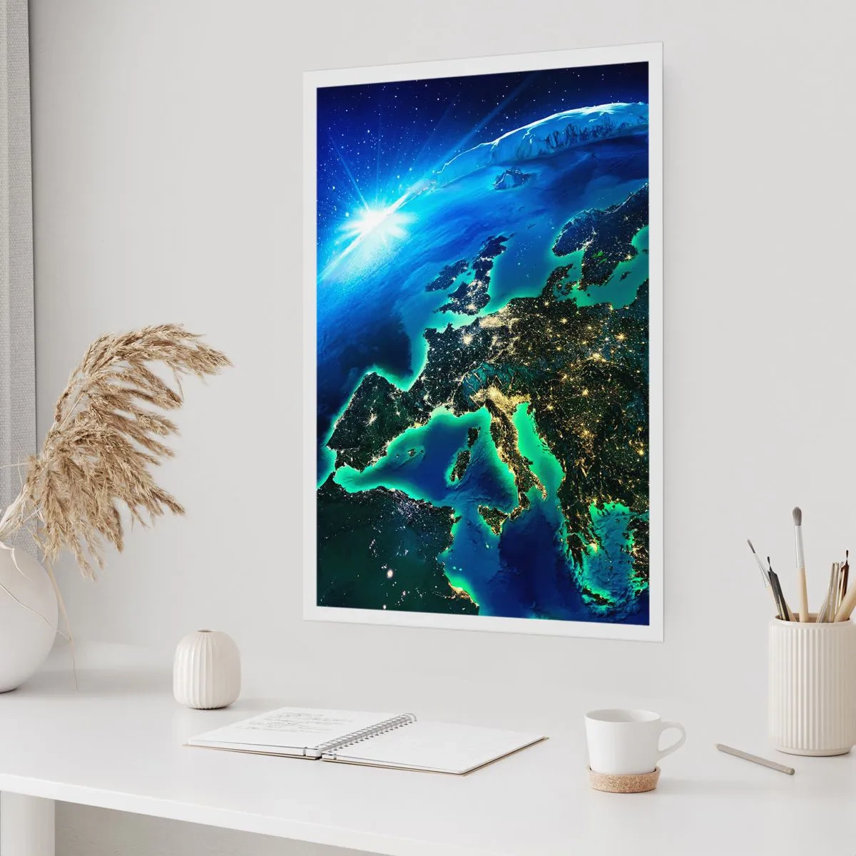 Plagát - Iskrivá Európa - 50x70 cm