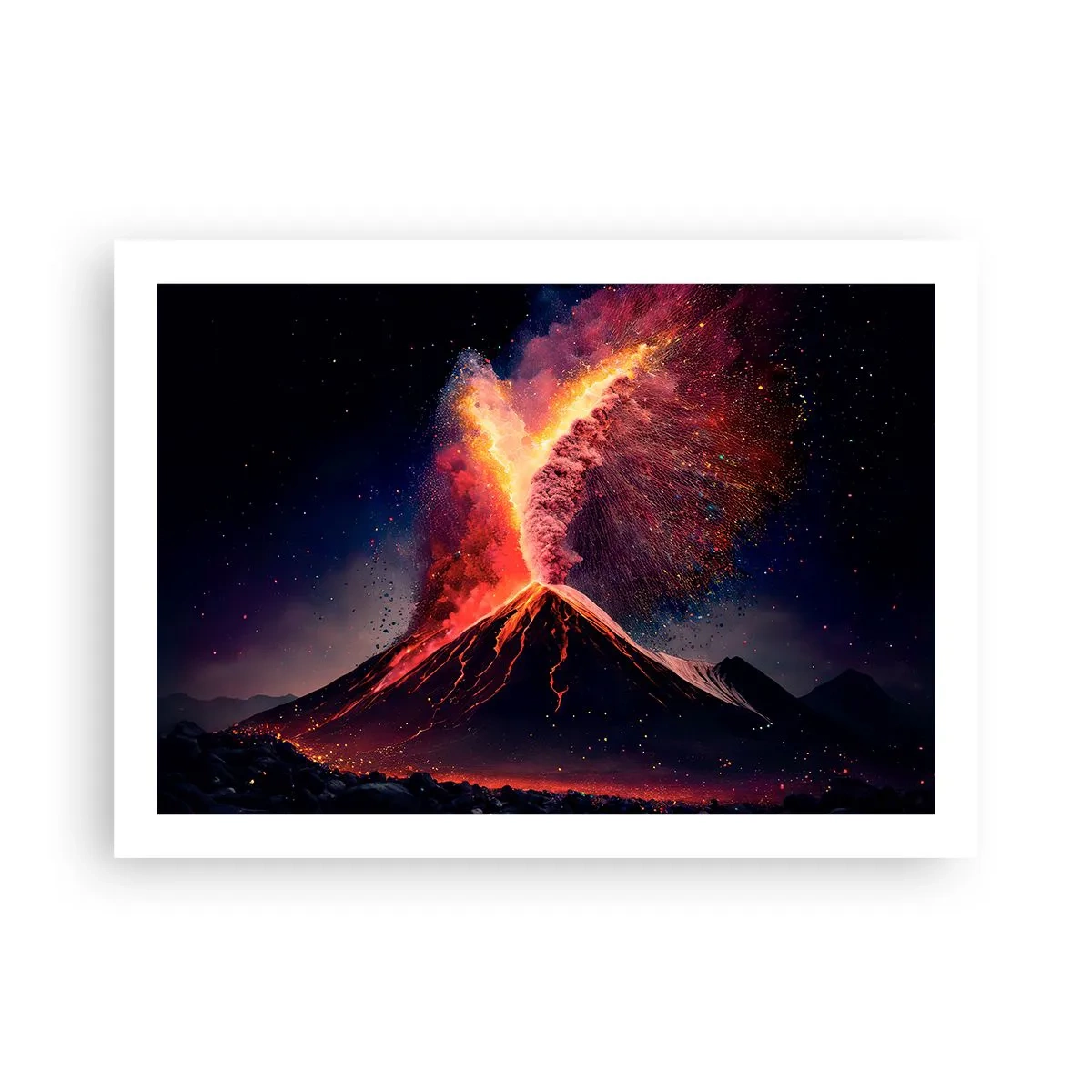 Plagát - Krása a hrôza - 70x50 cm