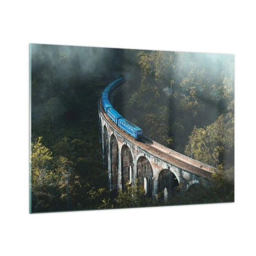 Obraz na skle - Príťažlivosť prírody - 100x70 cm