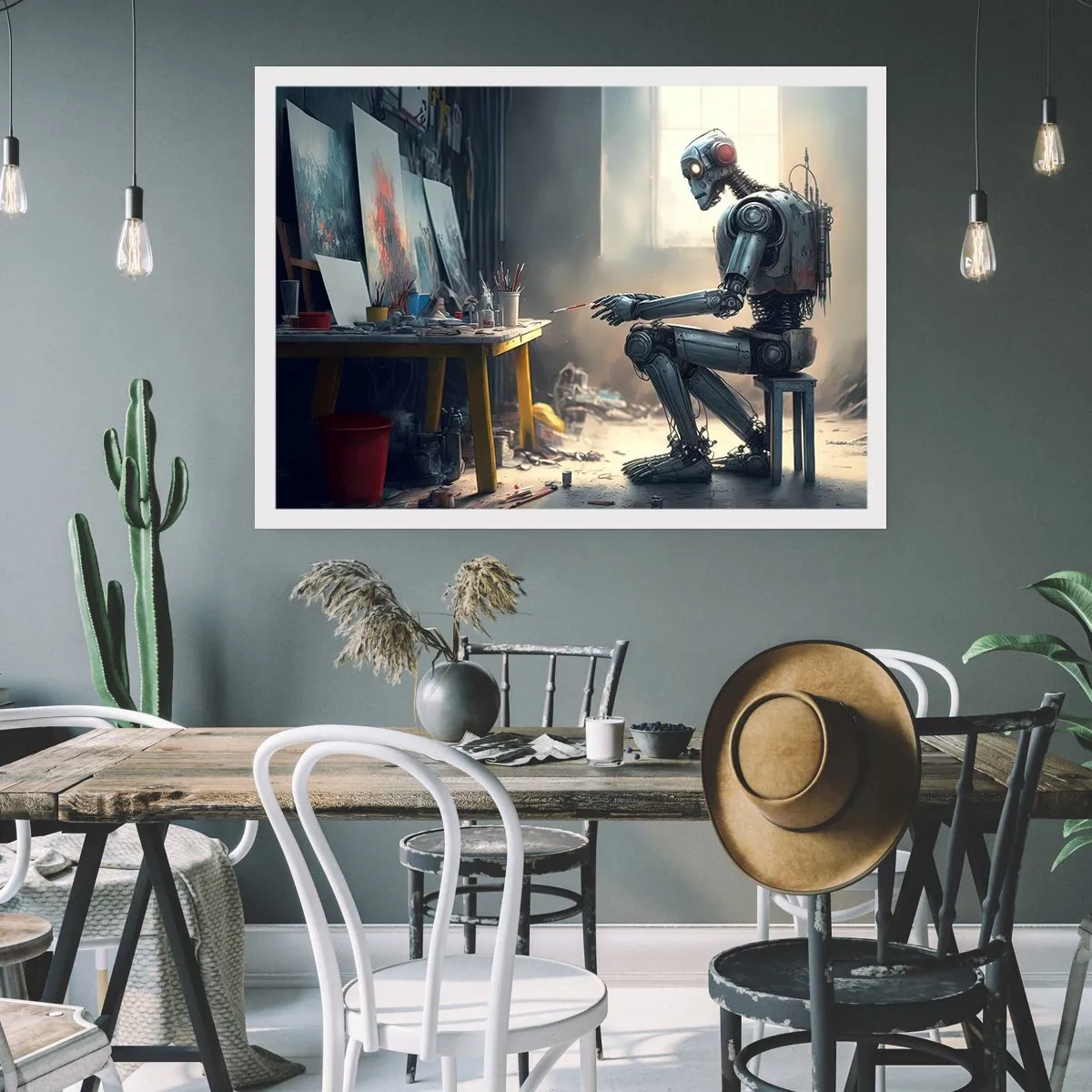 Plagát - Akt stvorenia - 40x30 cm