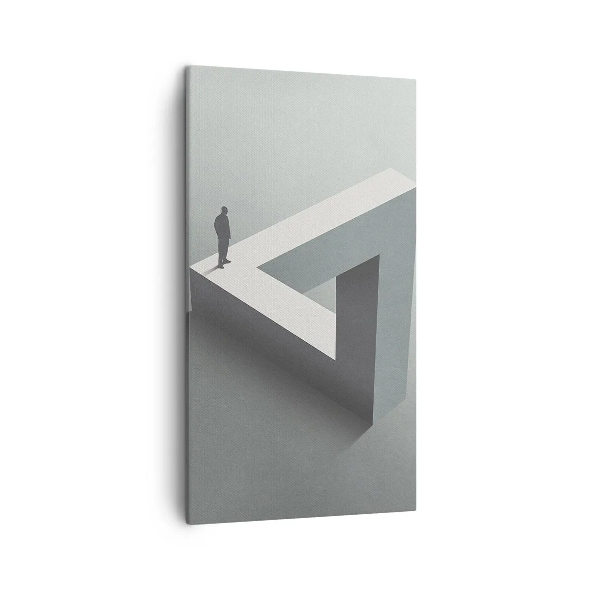 Obraz na plátne - A predsa je to možné - 45x80 cm