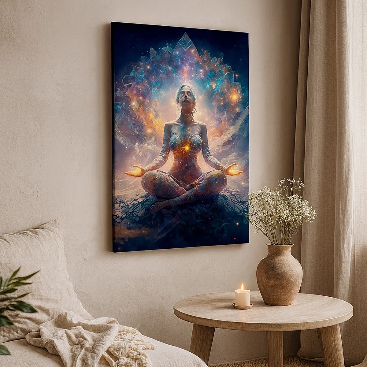 Obraz na plátne - Prúdenie dobrej energie - 50x70 cm