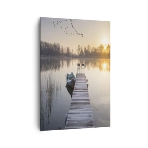 Obraz na plátne - Časom sa vrátim - 70x100 cm