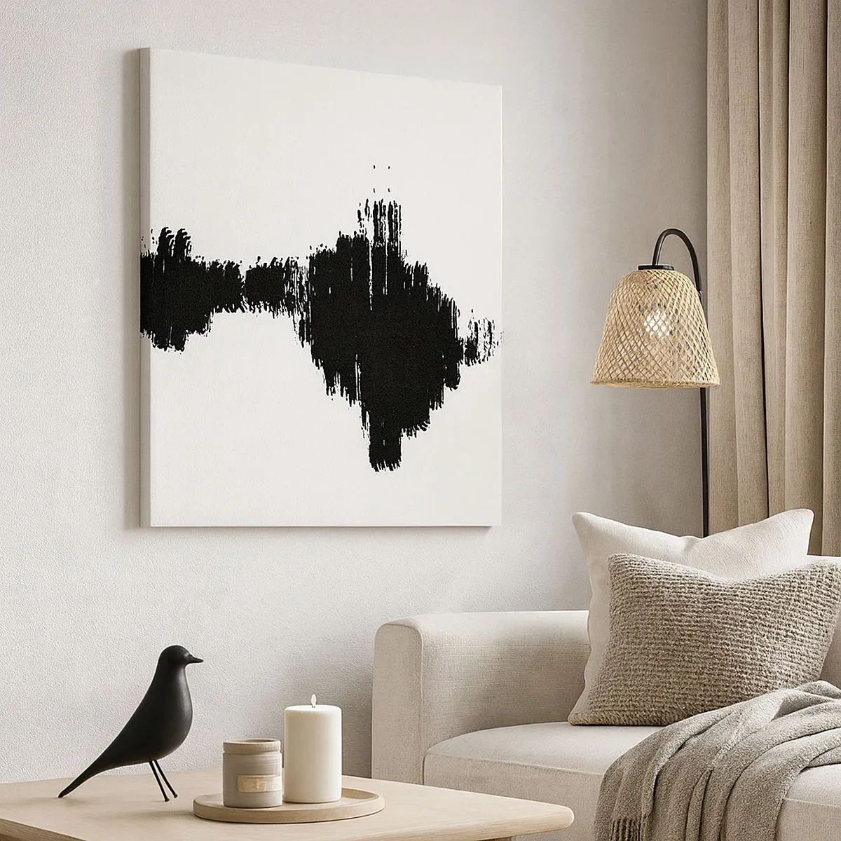 Obraz na plátne - Vibrácie predstavivosti - 30x30 cm