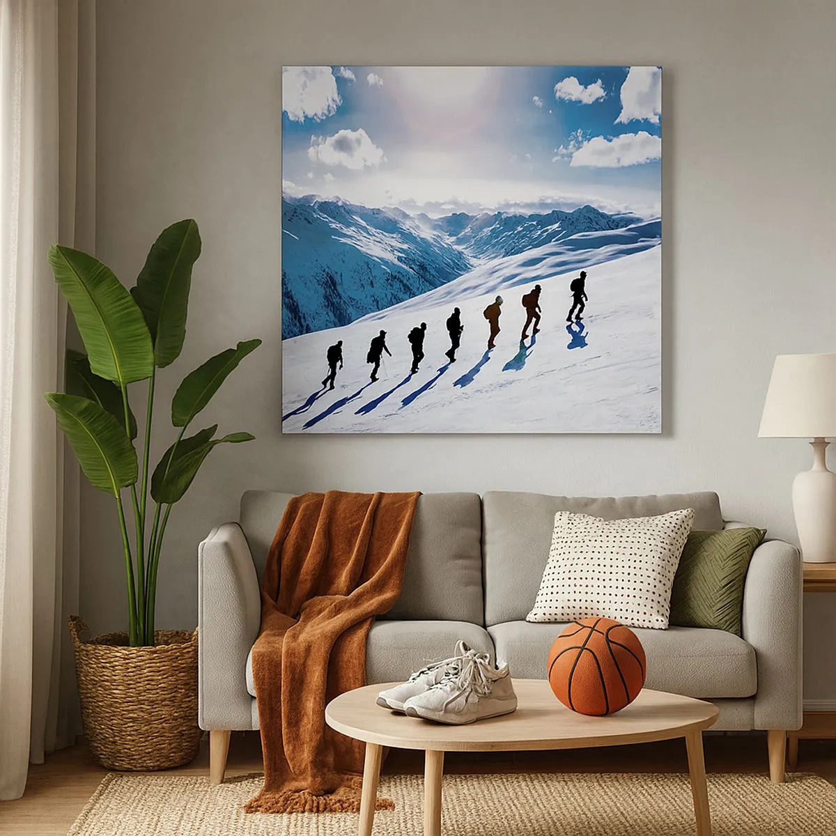 Obraz na plátne - Tím dobývateľov - 30x30 cm