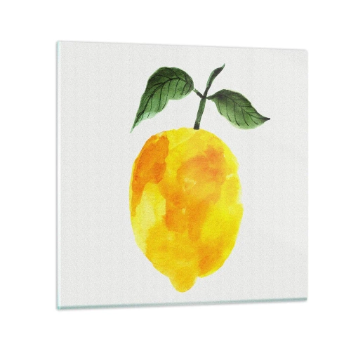 Obraz na skle - Ako spoznať chuť slnka - 50x50 cm