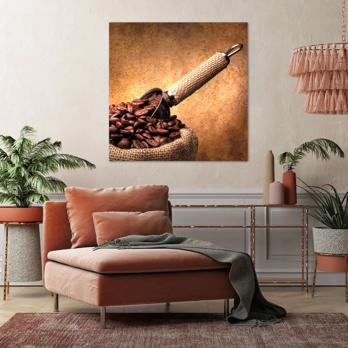 Obraz na plátne - Pri zdroji chuti - 60x60 cm